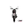 Mivv Sport Exhaust Full System Black carbon end cap Yamaha XSR 125