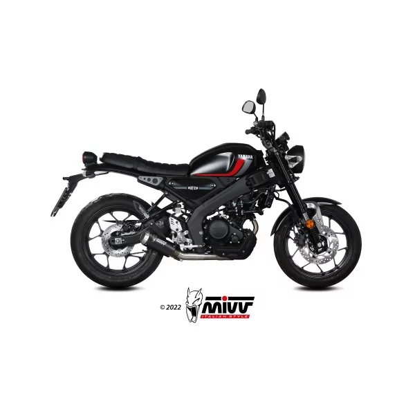 Mivv Echappement Sport Complet Noir Yamaha XSR 125