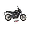 Mivv Scarico Sportivo Completo Nero fondello carbonio Yamaha XSR 700