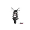Mivv Komplette Sport-Auspuffanlage Schwarz Carbon-Endkappe Yamaha XSR 700