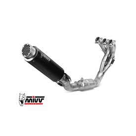 Mivv Sport Exhaust Full System Black Yamaha R9