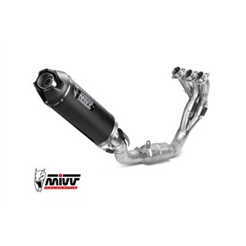 Mivv Sport Exhaust Full System Carbon carbon end cap Yamaha MT-09 / SP / FZ-09