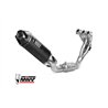 Mivv Komplette Sport-Auspuffanlage Carbon Carbon-Endkappe Yamaha MT-09 / SP / FZ-09