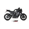 Mivv Komplette Sport-Auspuffanlage Carbon Carbon-Endkappe Yamaha MT-09 / SP / FZ-09