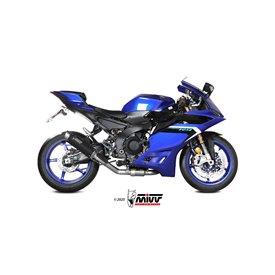Mivv Komplette Sport-Auspuffanlage Schwarz Yamaha R9