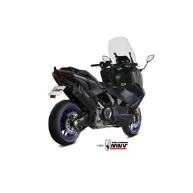Mivv Scarico Sportivo Completo Titanio Nero Yamaha T-MAX 560