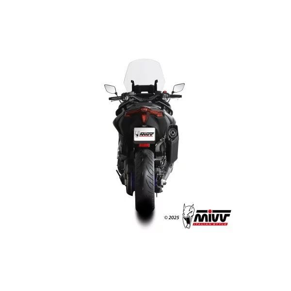 Mivv Komplette Sport-Auspuffanlage Schwarzes Titan Yamaha T-MAX 560