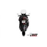 Mivv Komplette Sport-Auspuffanlage Schwarz Carbon-Endkappe Yamaha T-MAX 560