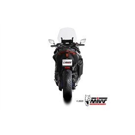 Mivv Sport Exhaust Full System Black Titanium Yamaha T-MAX 560