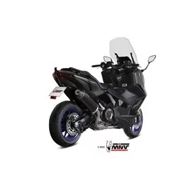 Mivv Echappement Sport Complet Noir fond carbone Yamaha T-MAX 560