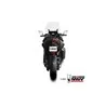 Mivv Komplette Sport-Auspuffanlage Schwarz Carbon-Endkappe Yamaha T-MAX 560