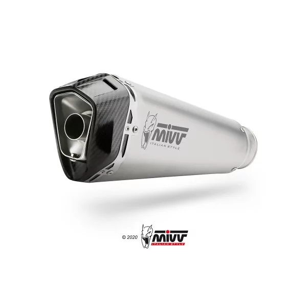 Mivv Scarico Sportivo Completo Inox Yamaha Tracer 9 / GT / GT+