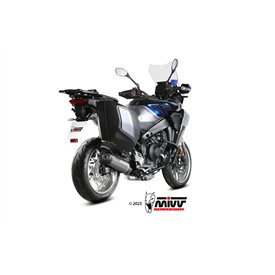 Mivv Sport Exhaust Full System Titanium carbon end cap Yamaha Tracer 9 / GT / GT+