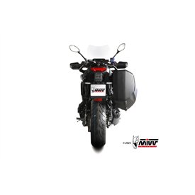 Mivv Sport Exhaust Full System Titanium carbon end cap Yamaha Tracer 9 / GT / GT+
