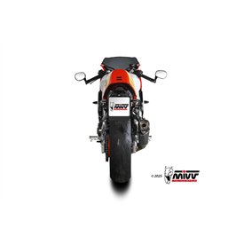 Mivv Komplette Sport-Auspuffanlage Schwarz Yamaha XSR 900 / GP
