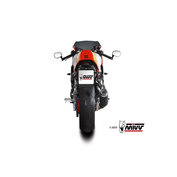 Mivv Scarico Sportivo Completo Nero Yamaha XSR 900 / GP