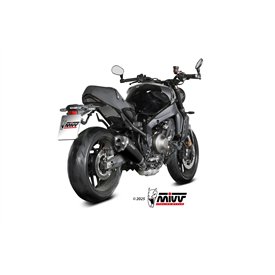 Mivv Komplette Sport-Auspuffanlage Schwarz Yamaha XSR 900 / GP