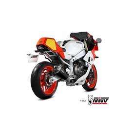 Mivv Komplette Sport-Auspuffanlage Schwarz Yamaha XSR 900 / GP