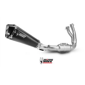 Mivv Sport Exhaust Full System Black Yamaha MT-07