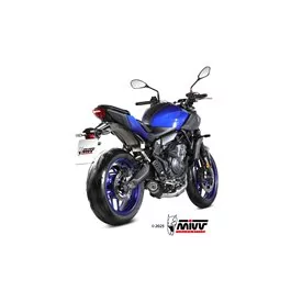 Mivv Sport Exhaust Full System Black Yamaha MT-07