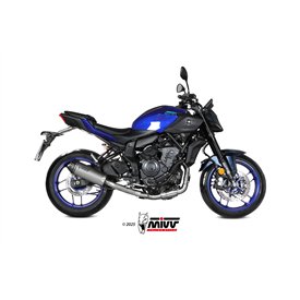 Mivv Scarico Sportivo Completo Titanio fondello carbonio Yamaha MT-07