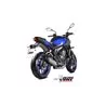 Mivv Scarico Sportivo Completo Titanio fondello carbonio Yamaha MT-07