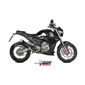 Mivv Scarico Sportivo Completo Nero Zontes ZT 125 G1
