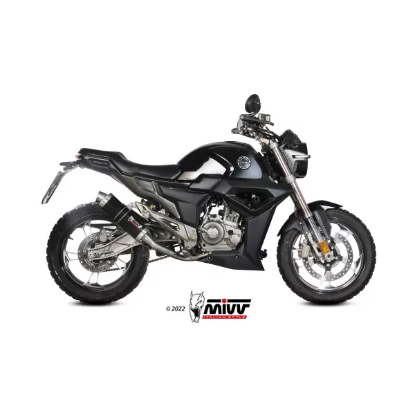 Mivv Escape Deportivo Completo Negro Zontes ZT 125 G1