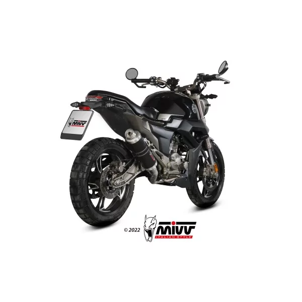 Mivv Escape Deportivo Completo Negro Zontes ZT 125 G1