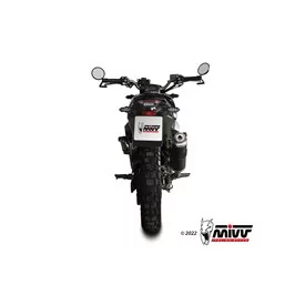 Mivv Komplette Sport-Auspuffanlage Schwarz Zontes ZT 125 G1