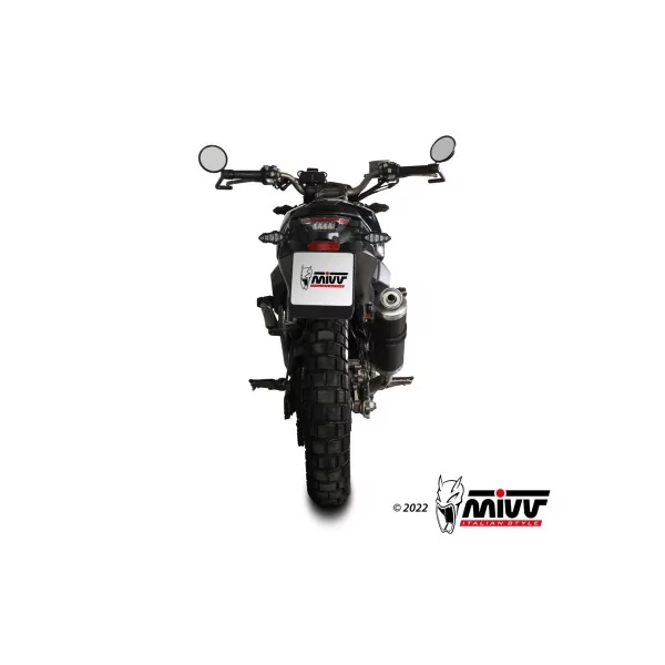 Mivv Escape Deportivo Completo Negro Zontes ZT 125 G1