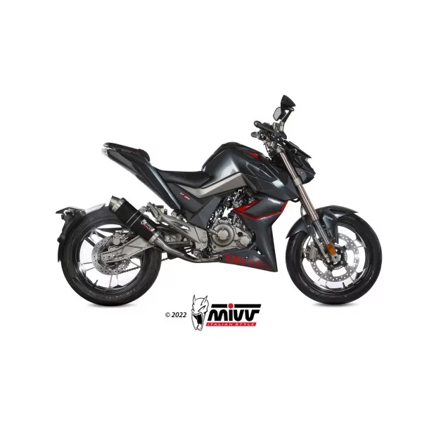 Mivv Echappement Sport Complet Noir Zontes ZT 125 U