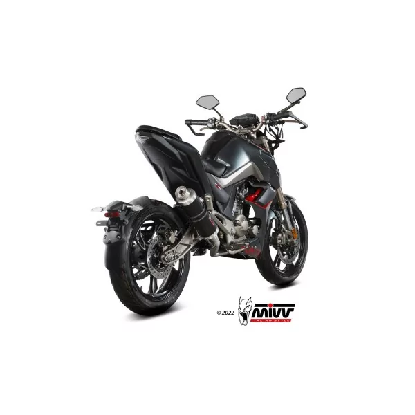 Mivv Echappement Sport Complet Noir Zontes ZT 125 U