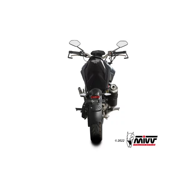 Mivv Sport Exhaust Full System Black Zontes ZT 125 U