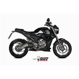 Mivv Scarico Sportivo Completo Nero Zontes ZT 125 G1