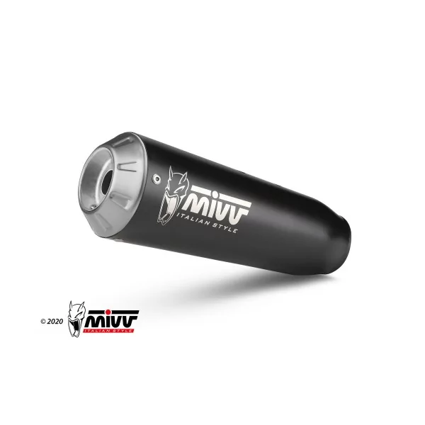 Mivv Sport Exhaust Full System Black Zontes ZT 125 G1