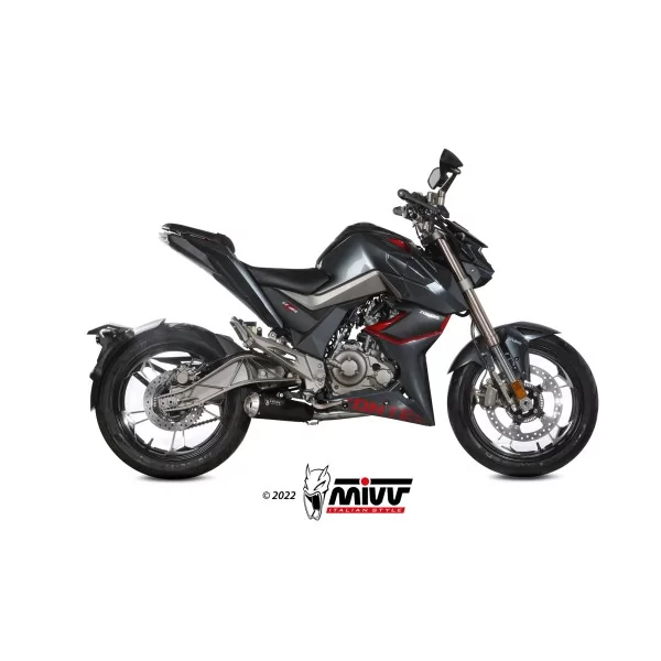 Mivv Escape Deportivo Completo Negro Zontes ZT 125 U