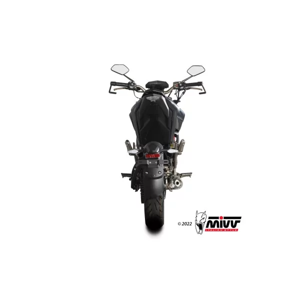 Mivv Escape Deportivo Completo Negro Zontes ZT 125 U