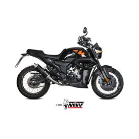 Mivv Sport Exhaust Full System Black Zontes ZT 125 GK