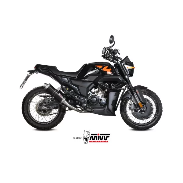 Mivv Echappement Sport Complet Noir Zontes ZT 125 GK