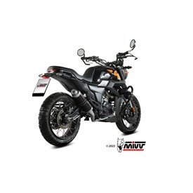 Mivv Komplette Sport-Auspuffanlage Schwarz Zontes ZT 125 GK