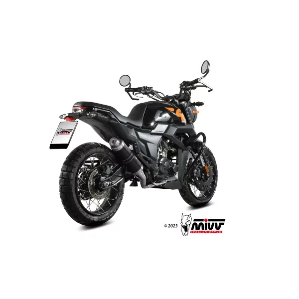 Mivv Echappement Sport Complet Noir Zontes ZT 125 GK