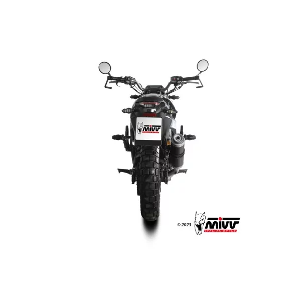 Mivv Echappement Sport Complet Noir Zontes ZT 125 GK