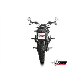 Mivv Scarico Sportivo Completo Nero Zontes ZT 125 GK