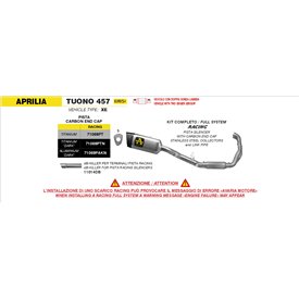 Arrow Exhaust Aprilia Tuono 457 - Racing