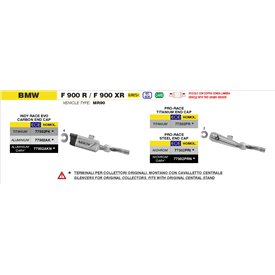 Arrow Exhaust Bmw F 900 R A2 / F 900 XR A2 - Indy Race EVO
