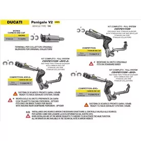 Arrow Exhaust Ducati Streetfighter V2 - Racing