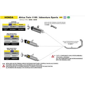 Arrow Exhaust Honda Africa Twin 1100 Advsport