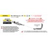 Arrow Exhaust Kit Collettori Racing Inox Honda CB 1000 Hornet / SP