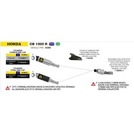 Arrow Exhaust Honda CB 1000 R - Thunder